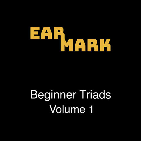 Beginner Triads Volume 1