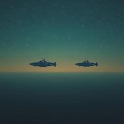 Star Ships Mellow Night