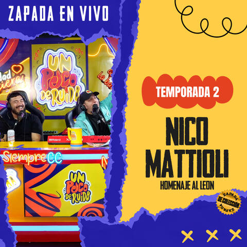HOMENAJE AL LEON con Nico Mattioli / Zapada en vivo en UN POCO DE RUIDO