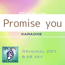 Promise you(Karaoke) with a Guide