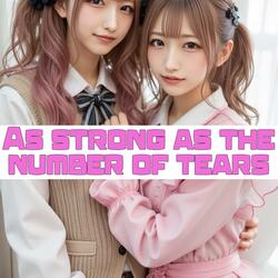 As strong as the number of tears