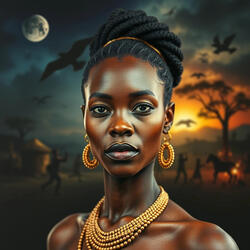 DAY AND NIGHT IN AFRICA