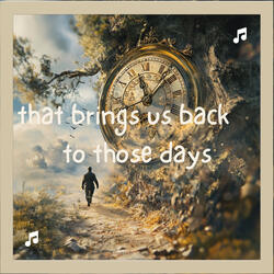That brings us back to those days