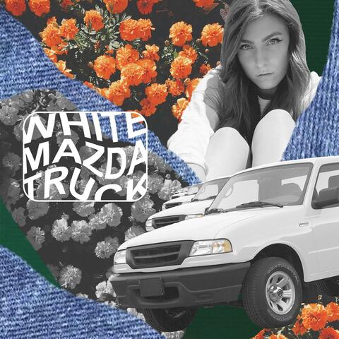 White Mazda Truck