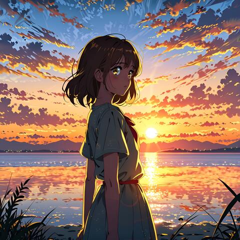 setting sun