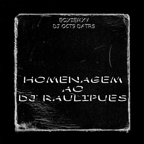 HOMENAGEM AO DJ RAULIPUES