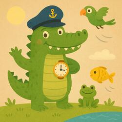 The Alligator Clock