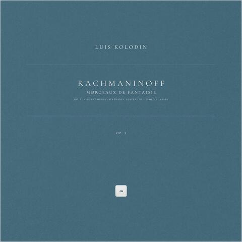 Morceaux de fantaisie, Op. 3: No. 5 in B-Flat Minor 'Sérénade'. Sostenuto - Tempo di Valse