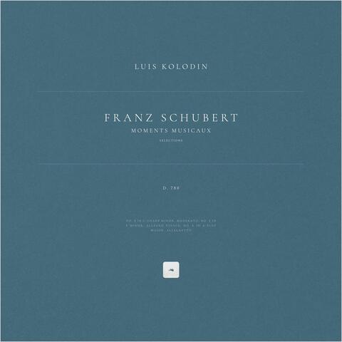 Moments musicaux, D. 780: Selections