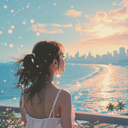 Melted Into Blue Afternoon