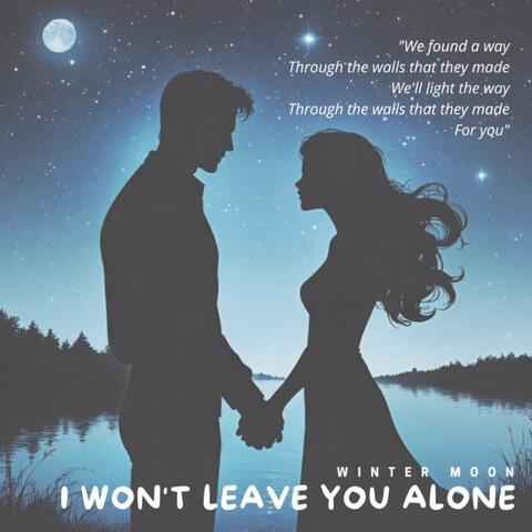 I Won't Leave You Alone