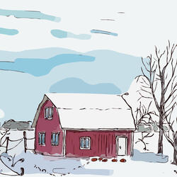 Winter Cottage