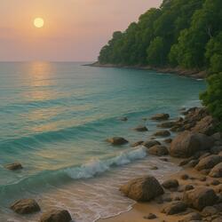 1 Hr Of Calm Ocean Waves