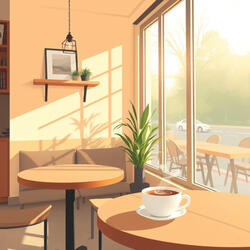 Slow Coffee and Gentle Bossa