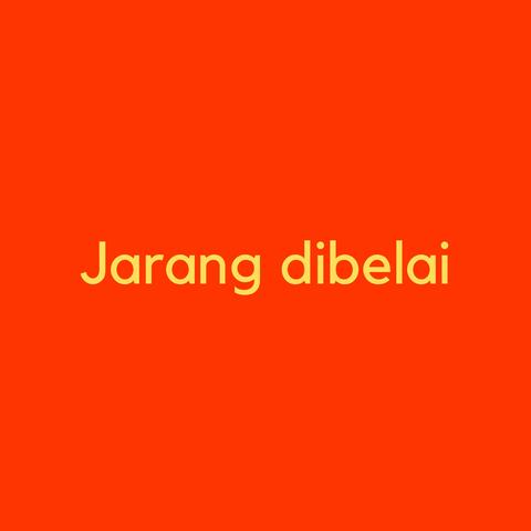 Jarang Dibelai