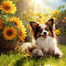 You are a sunflower, shining brightly