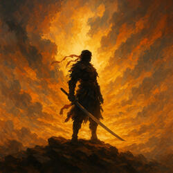 The warrior's torment