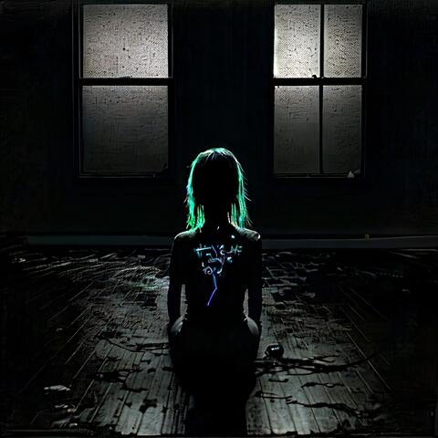 A Subtle Neon Night Alone