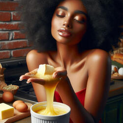 melt like butter on hot day