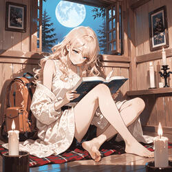 The Journey Ends Quietly in Candlelight