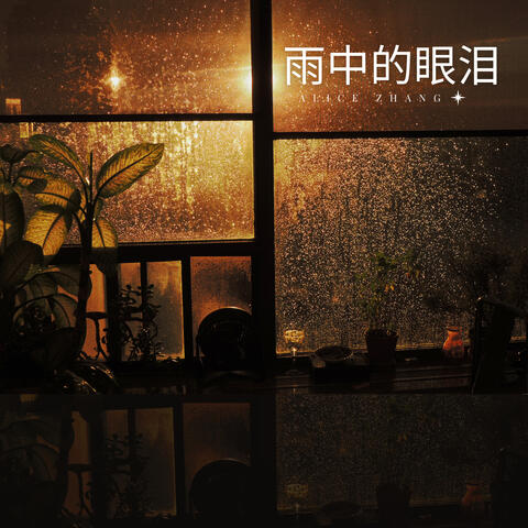 雨中的眼泪