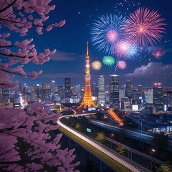 Tokyo Tower Nightscape