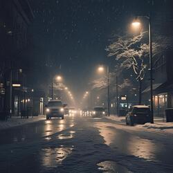 雪に描いた軌跡