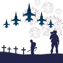 The Silent Salute, memorial day