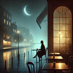 Crescent Moon & Coffee