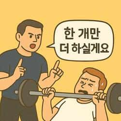 한 개만 더 하실게요 (One more)