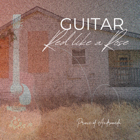 Guitar Red Like a Rose