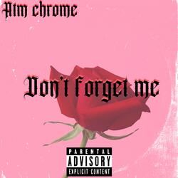 Don’t Forget Me