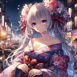 夜と取引した少女