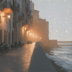 Last Call at Sunrise - After‑Hours on Via Lungomare