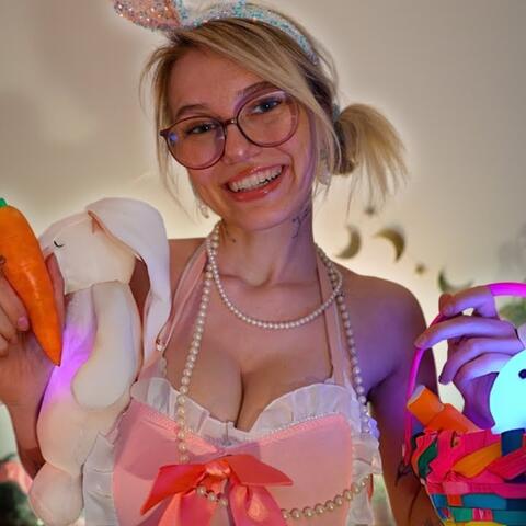 ASMR Easter Bunny Personal Attention for Sleep