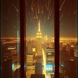 At the bottom of the window