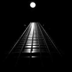 Bold strings hum midnight tales.