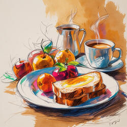 まいにち、朝ごはん