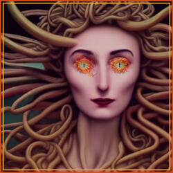 Fire Eyes Medusa