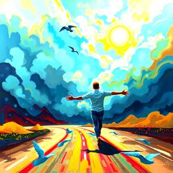 Cut through the wind and move forward