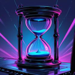 デジタル砂時計