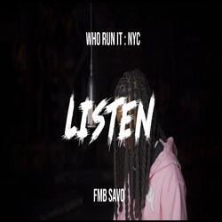 LISTEN(WHO RUN IT:NYC PERFORMANCE)