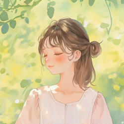 The warmth of a quiet forest