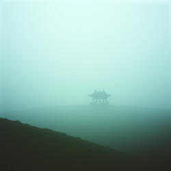 The Silk Robe on the Balcony