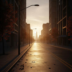 Empty Streets at Dawn