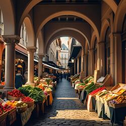 The nostalgic atmosphere of the town - Kokura Tanga Market