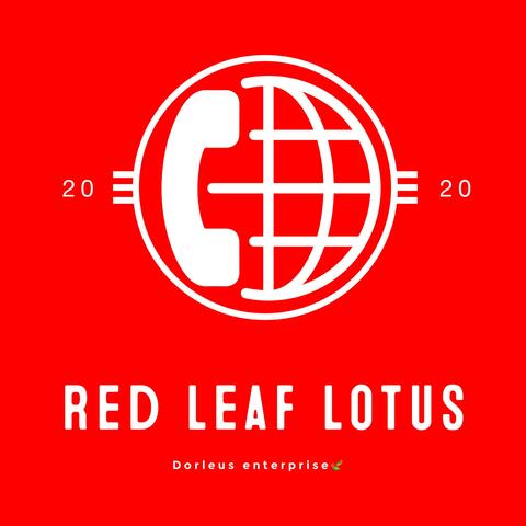 Red leaf lotus