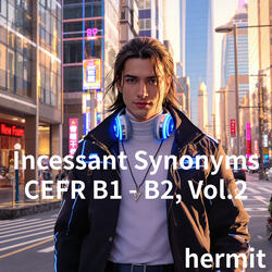 Incessant Synonyms CEFR B1 - B2, Vol.2