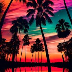 Blurry Sunset