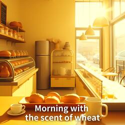 Morning with the scent of wheat